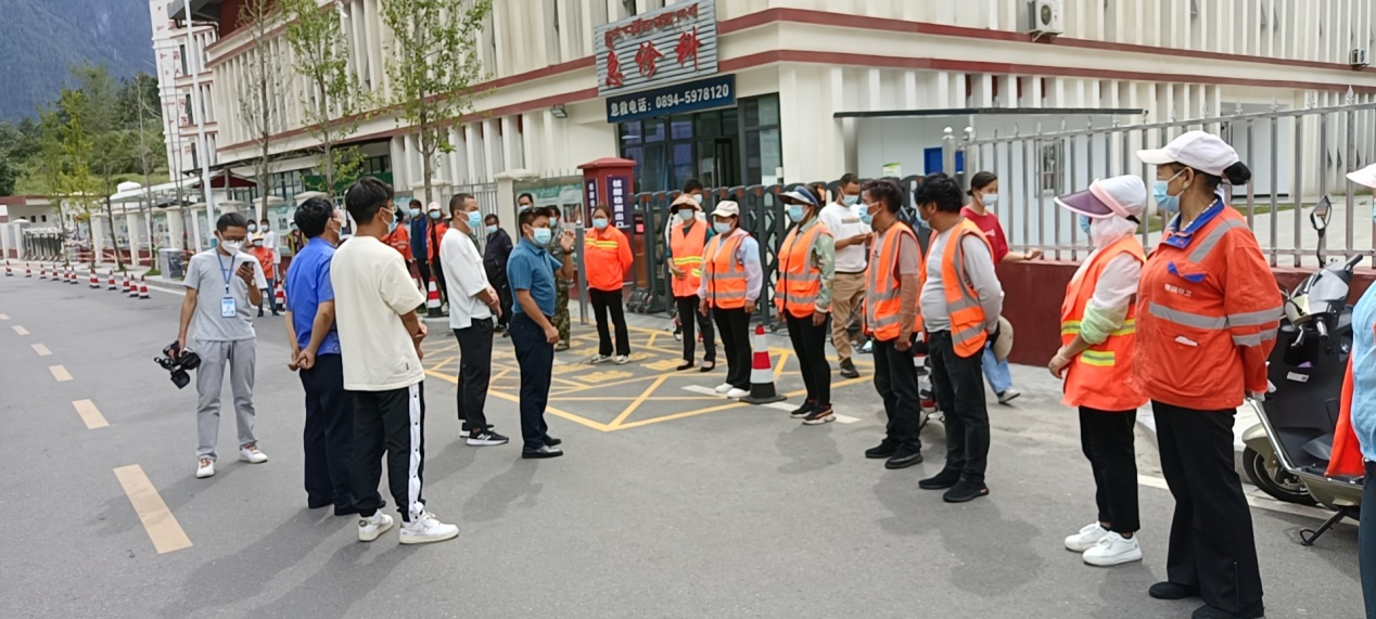 攜手共度疫情關，防疫物資保平安 ——天晟源環保察隅縣項目部獲贈防疫物資